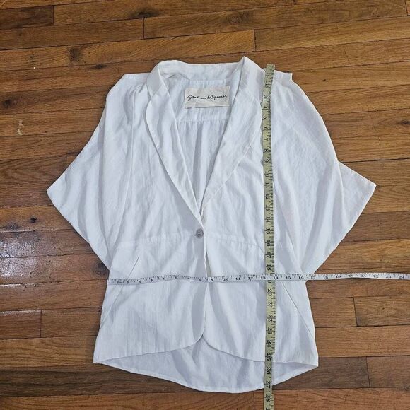 Graham & Spencer Top Blouse Ivory Size P (S) - Picture 4 of 7